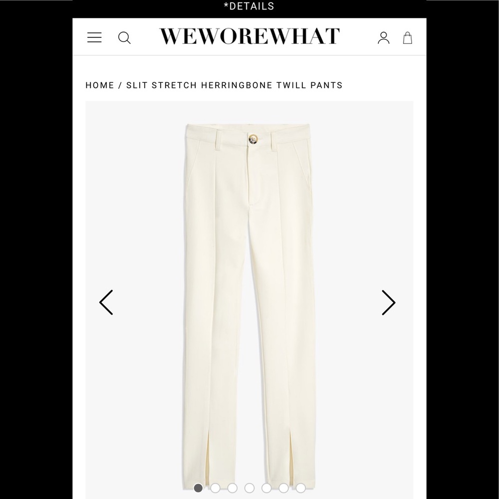 We Wore What pants never worn